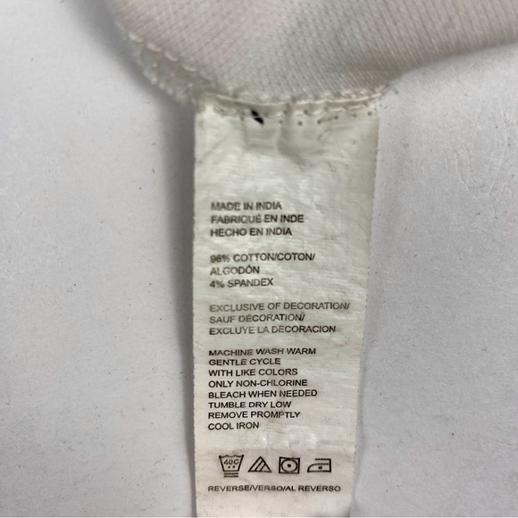 Izod Men's XL Collared Golf Polo Shirt, Short Sleeve, White Blue Navy - Picture 9 of 9